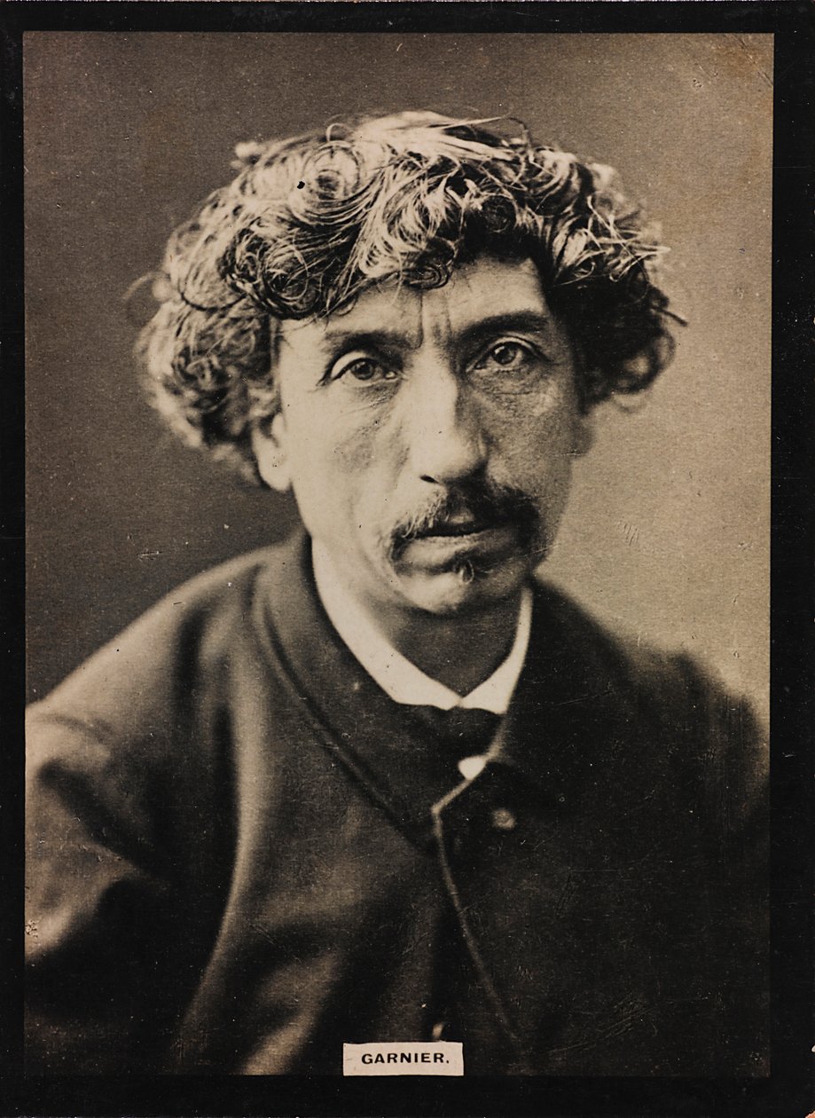 Jean-Louis-Charles Garnier (1825-1898) francia építész portréja alkotó: Unknown photographer