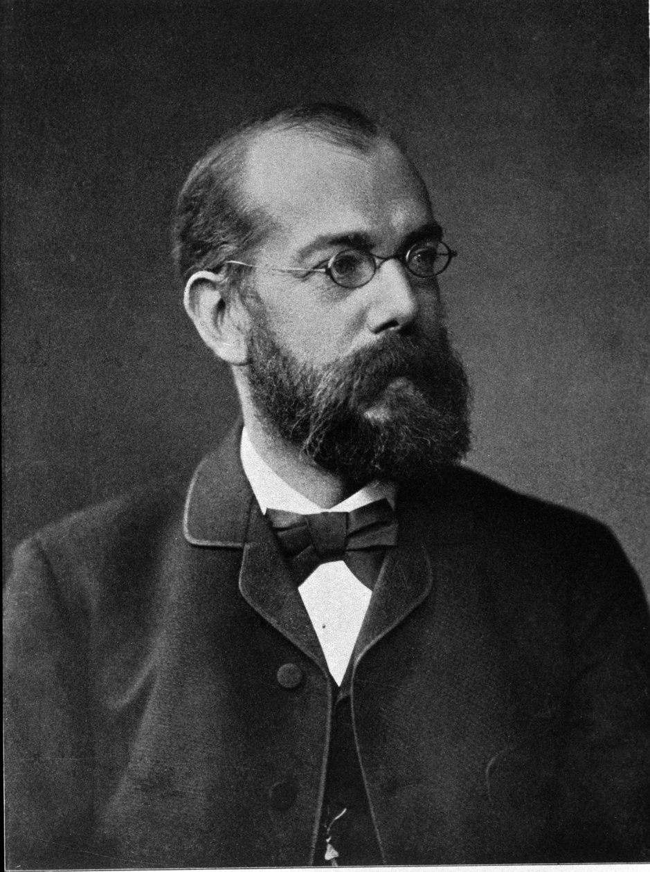Robert Koch (1843-1910) német orvos portréja. alkotó: Unknown photographer