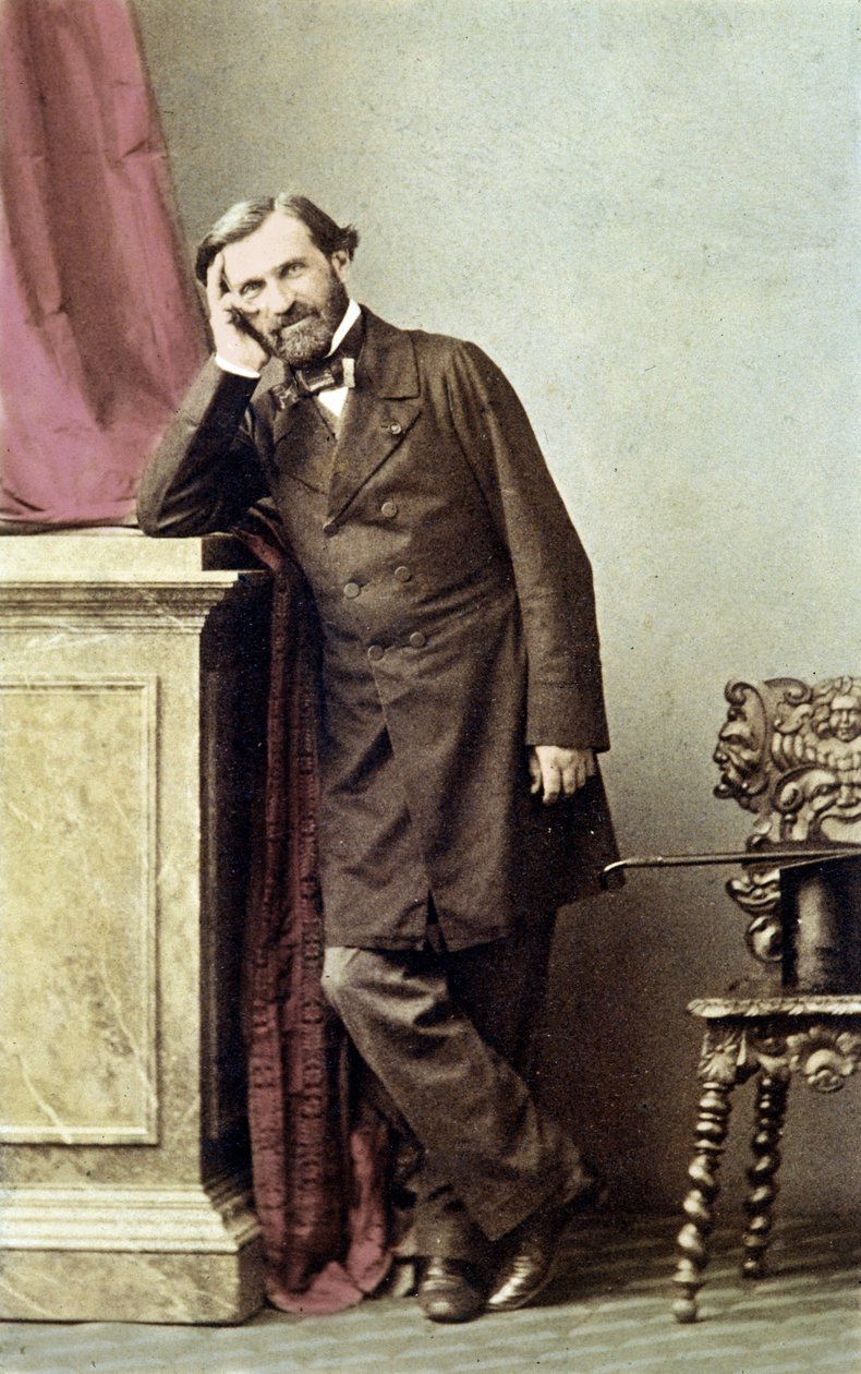 Giuseppe Verdi (1813-1901) olasz zeneszerző portréja. alkotó: Unknown photographer