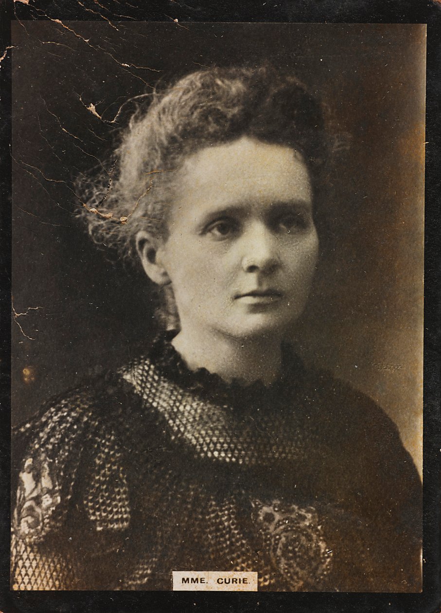 Marie Sk#322;odowska-Curie (1867-1934) kémikus és fizikus portréja, Pierre Curie felesége, 1903-ban fizikai Nobel-díjat kapott férjével együtt, 1911-ben pedig kémiai Nobel-díjat. alkotó: Unknown photographer
