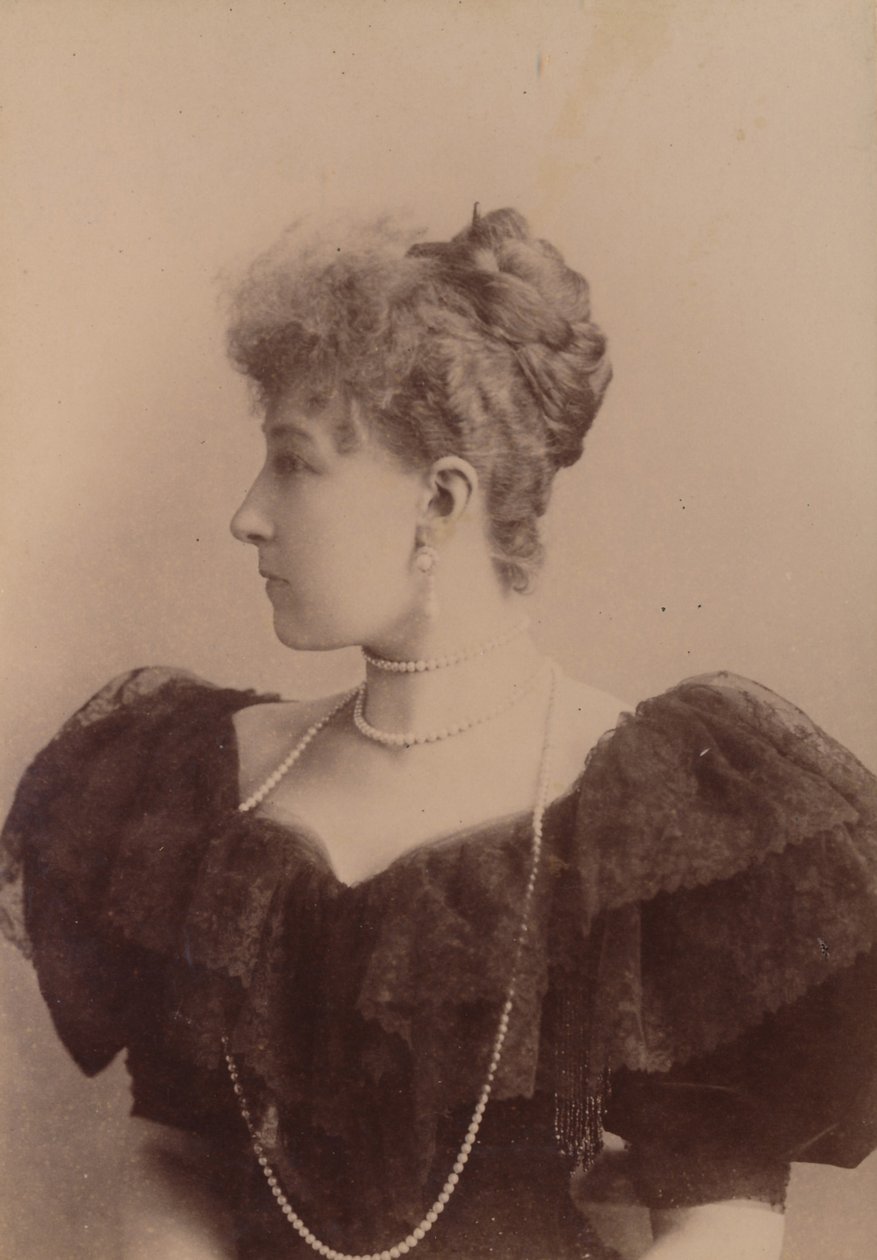 Stéphanie Clotilde Louise Herminie Marie Charlotte belga hercegnő (1864. május 21. - 1945. augusztus 23.) alkotó: Unknown photographer