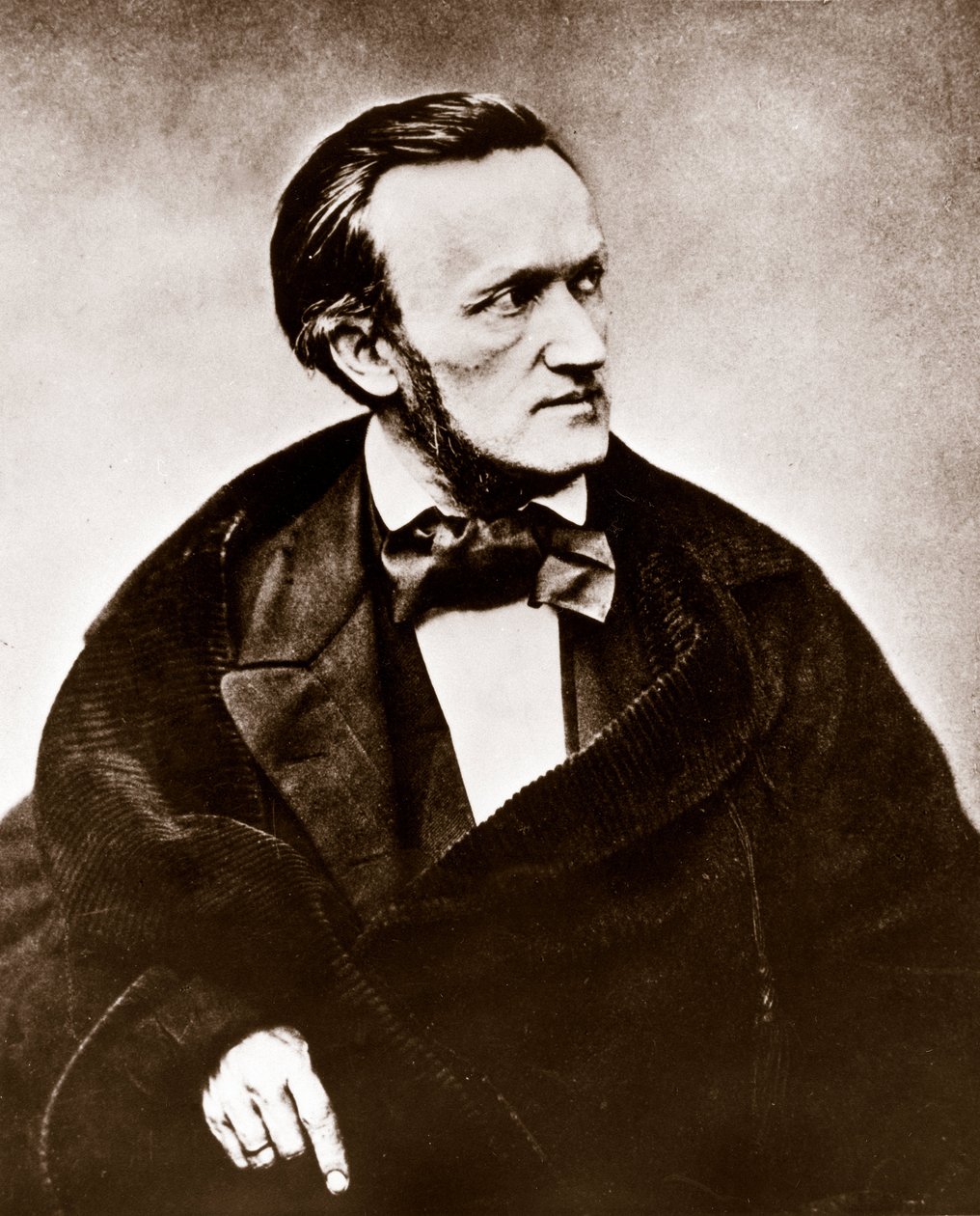 RICHARD WAGNER (1813-1883) német zeneszerző - Fotóportré alkotó: Unknown photographer
