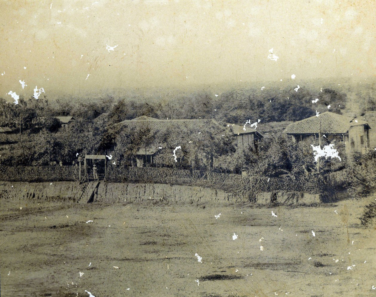 Saigon Post Building v. 1863. alkotó: Unknown photographer