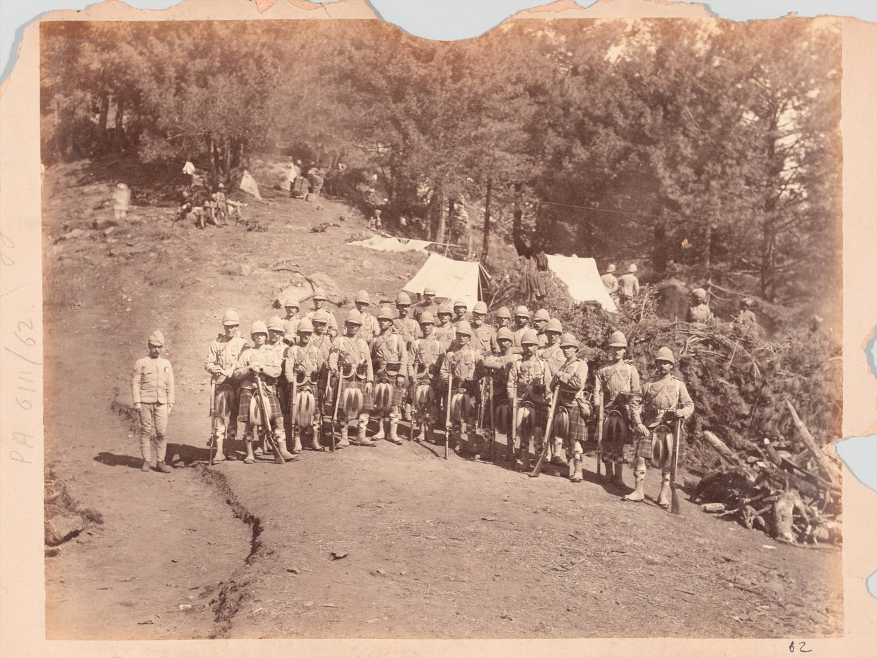 Seaforth Highlanders (Ross-shire Buffs, Albany hercege), Black Mountain Expedition alkotó: Unknown photographer