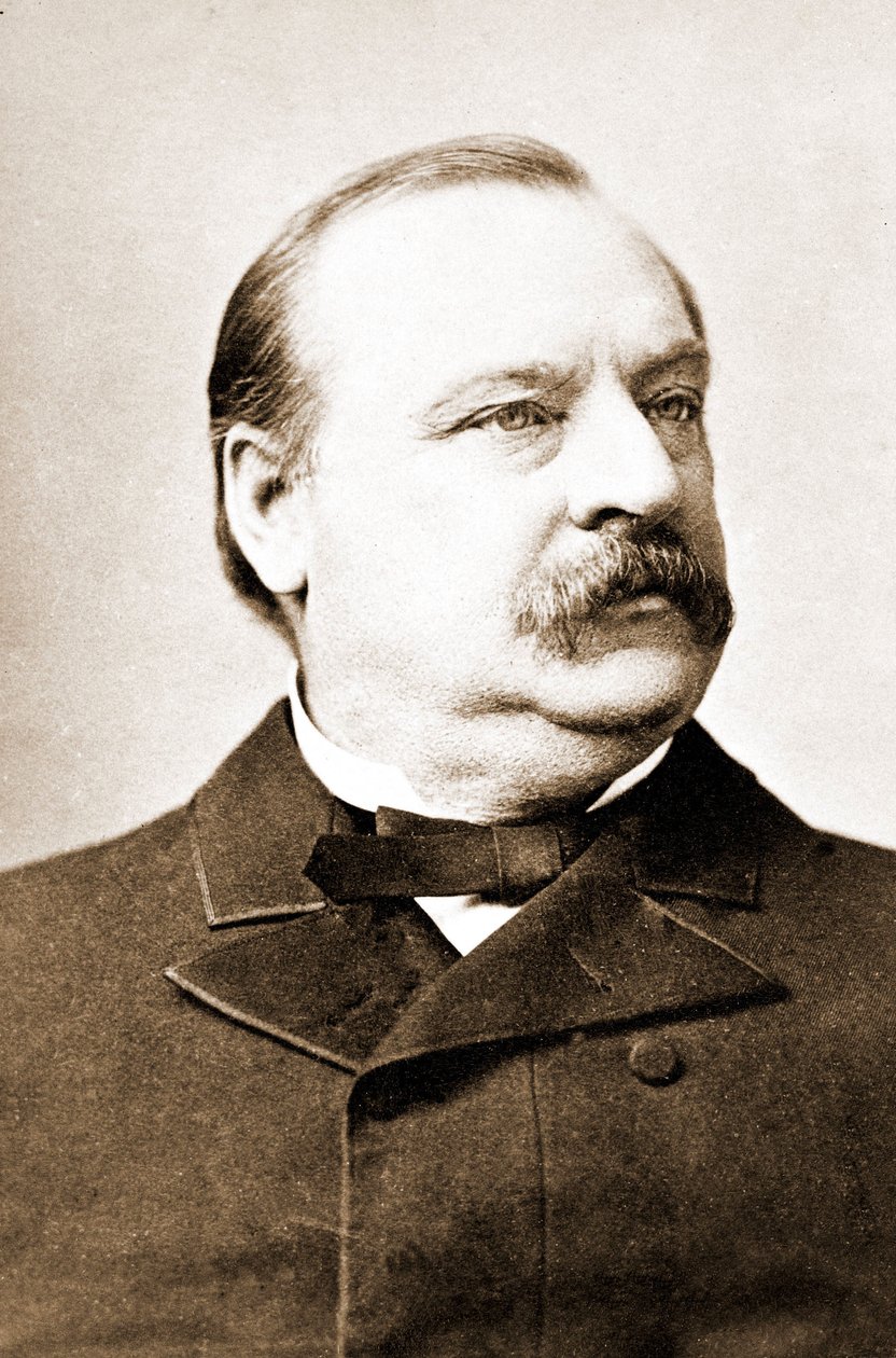 Stephen Crover Cleveland (1837-1908), az Egyesült Államok elnöke. alkotó: Unknown photographer