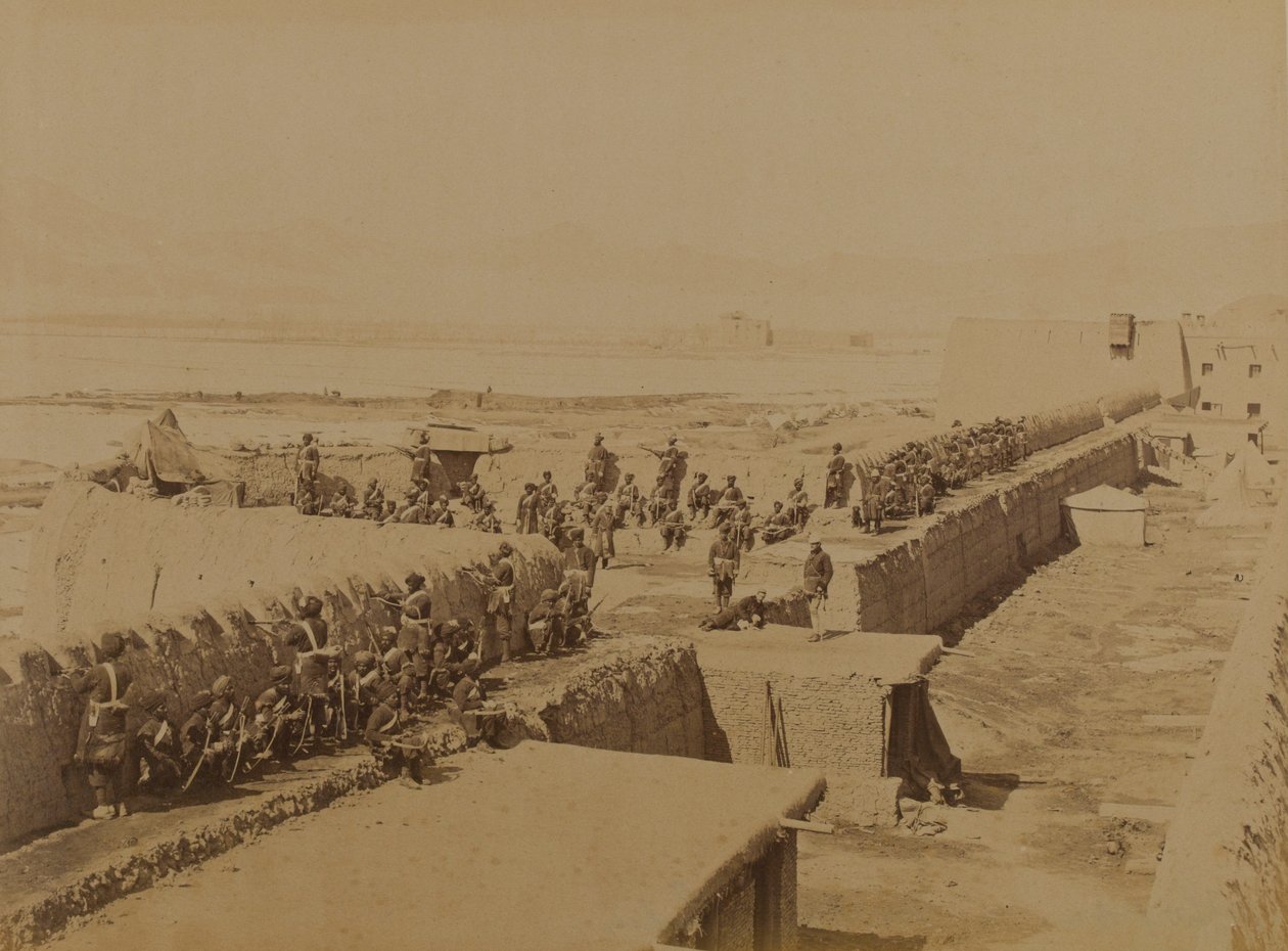 Strongpoint, Kabul 1879 (f/w fotó) alkotó: Unknown photographer