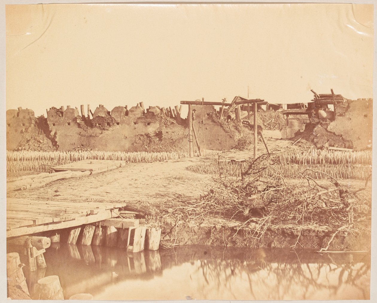 Taku Fort, China, 1860 alkotó: Unknown