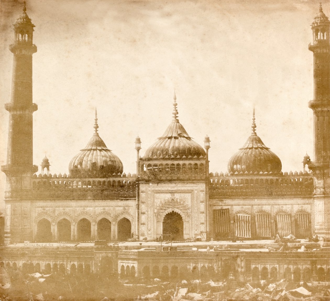 A nagy imambara, Lucknow, India alkotó: Unknown photographer