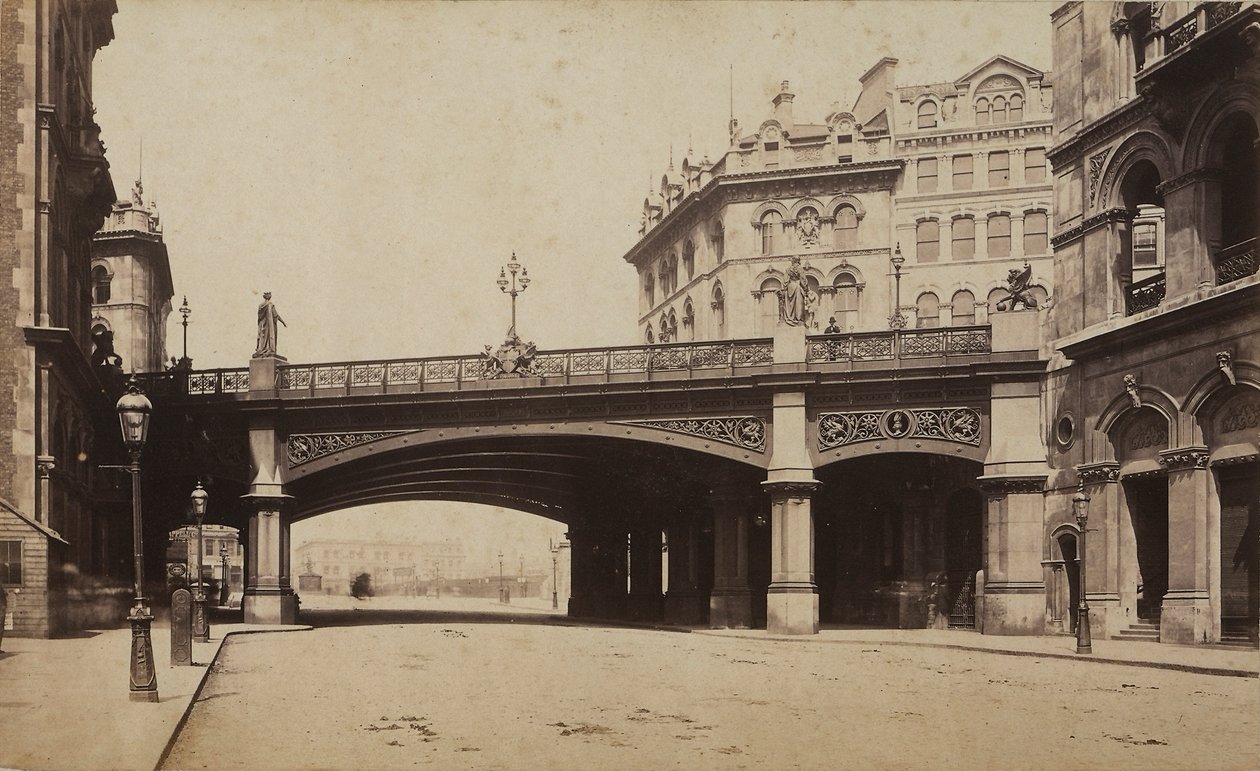 A Holborn viadukt, London alkotó: Unknown photographer