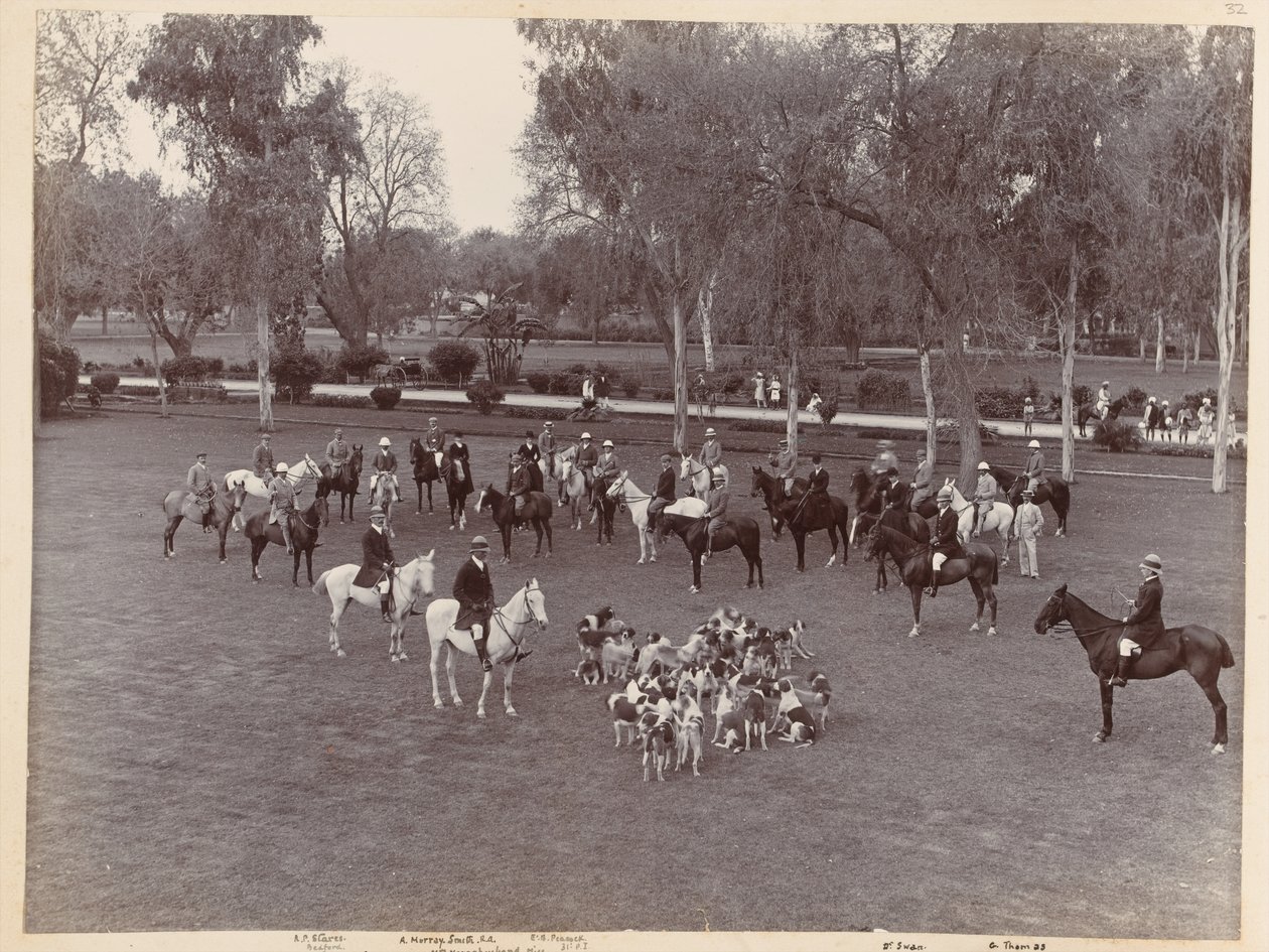 A Peshawar Vale Hunt alkotó: Unknown photographer