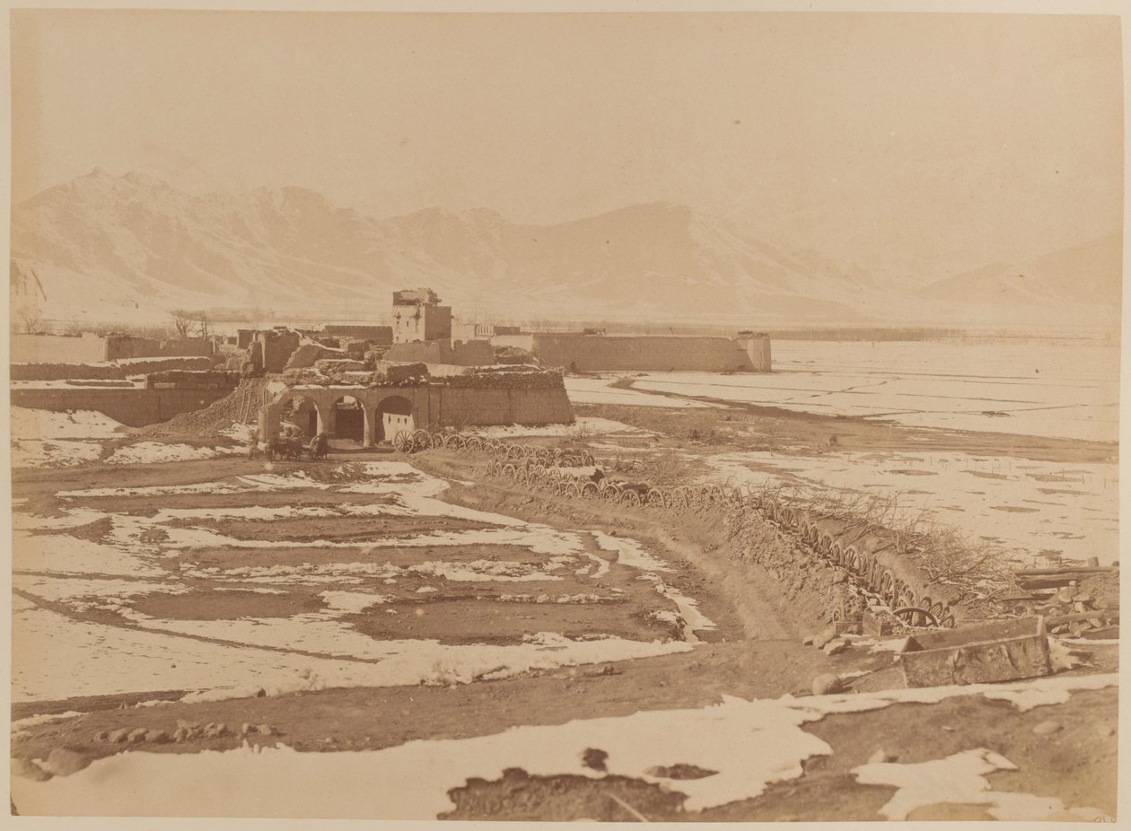A Sherpur Cantonment, 1879 körül alkotó: Unknown