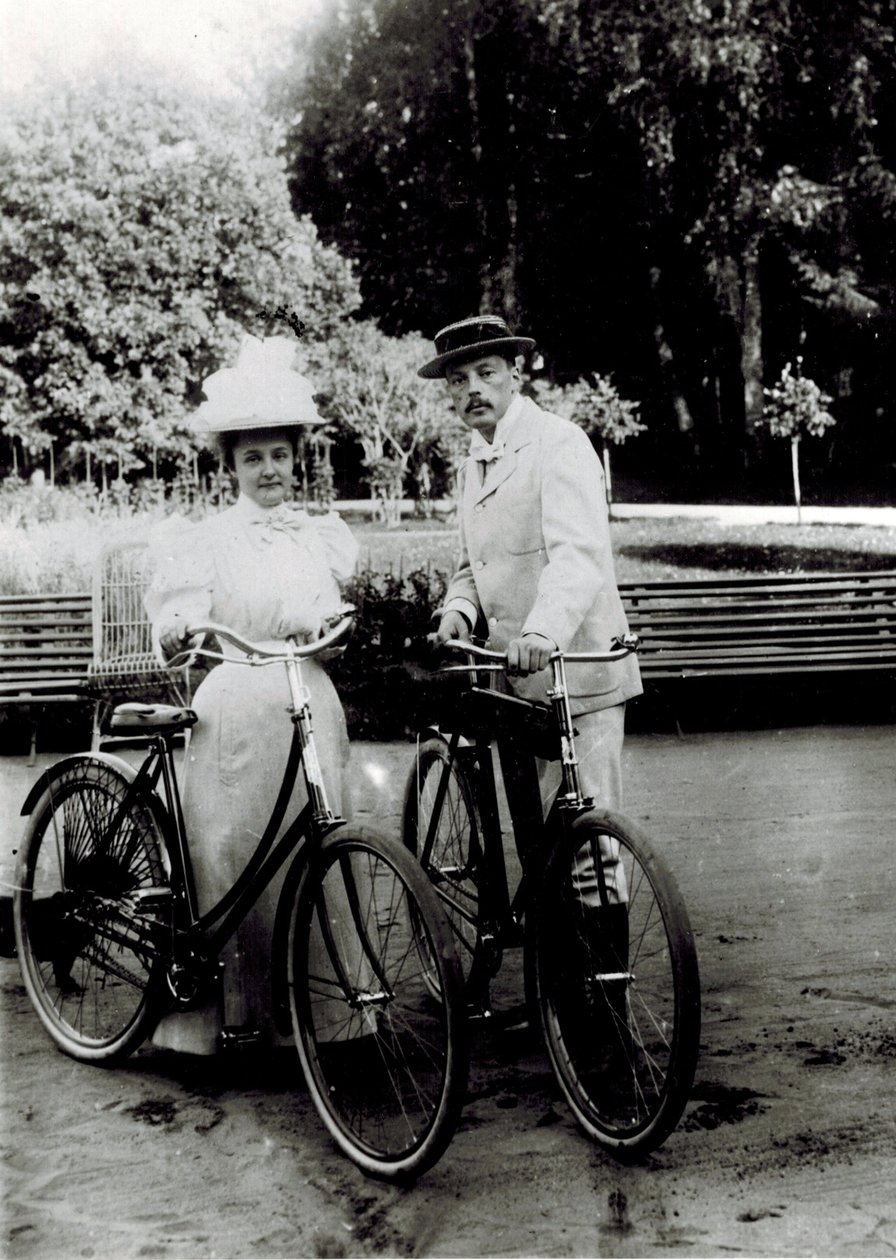 Vladimir Dmitrievich Nabokov (1870-1922) és Elena Ivanovna Rukavishnikova (1876-1939), Anonymous. Fotós alkotó: Unknown photographer