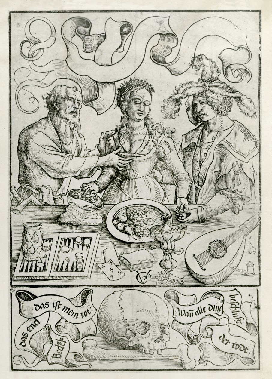 Zsoldos szerelem, 1511 körül (fametszet) alkotó: Urs (1485 1528) Graf