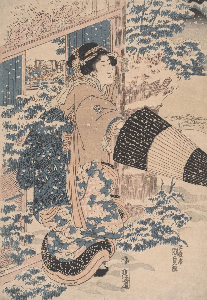 Cím nélkül, 1830 körül alkotó: Utagawa Kunisada