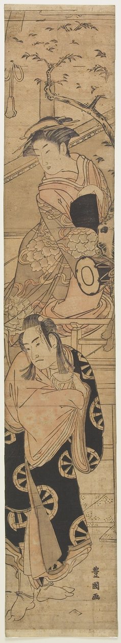 (Jelenet a Yoshitsune senbon zakura színdarabból), 18. század vége – 19. század eleje alkotó: Utagawa Toyokuni