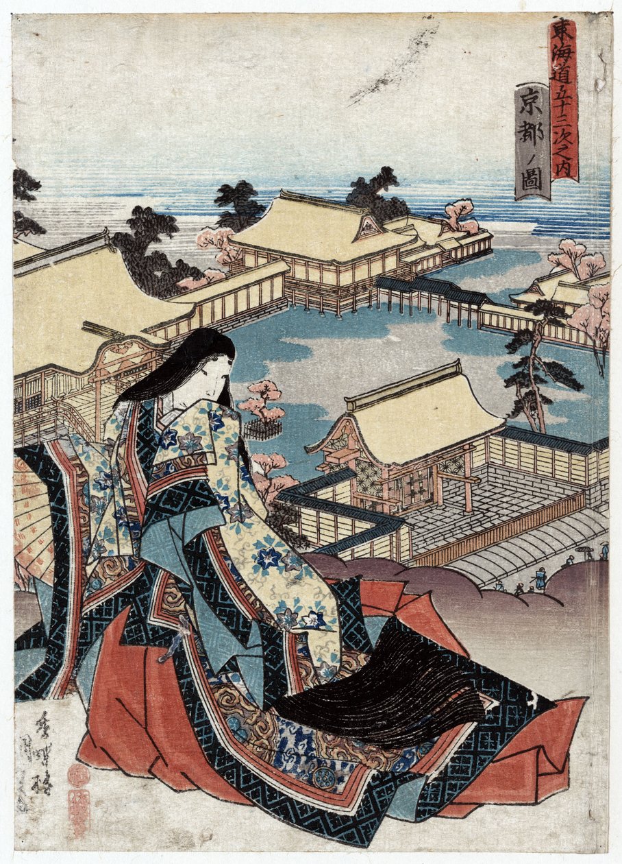Illusztráció: Ito, Vie w of Ito alkotó: Utagawa (1786 1865) Kunisada