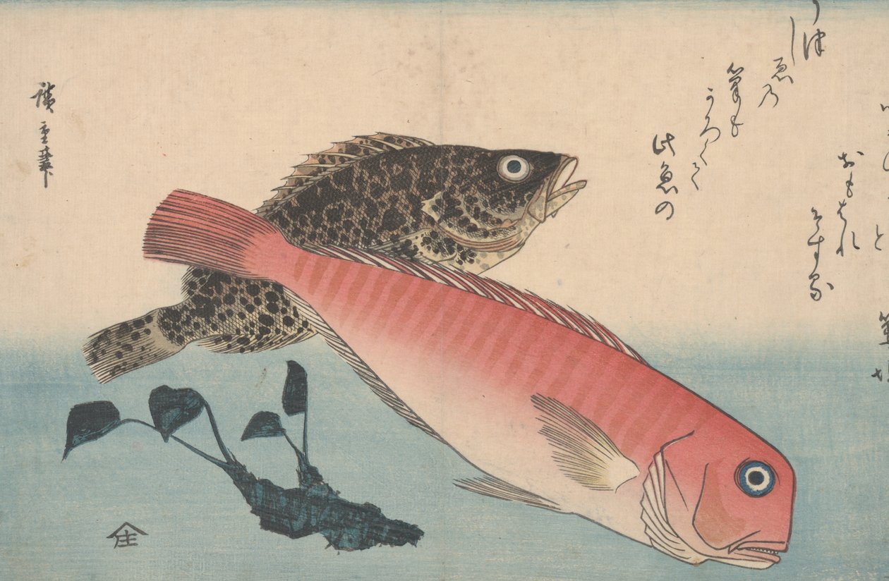 Cseréphal, sziklahal plan d wasabi road t alkotó: Utagawa Hiroshige