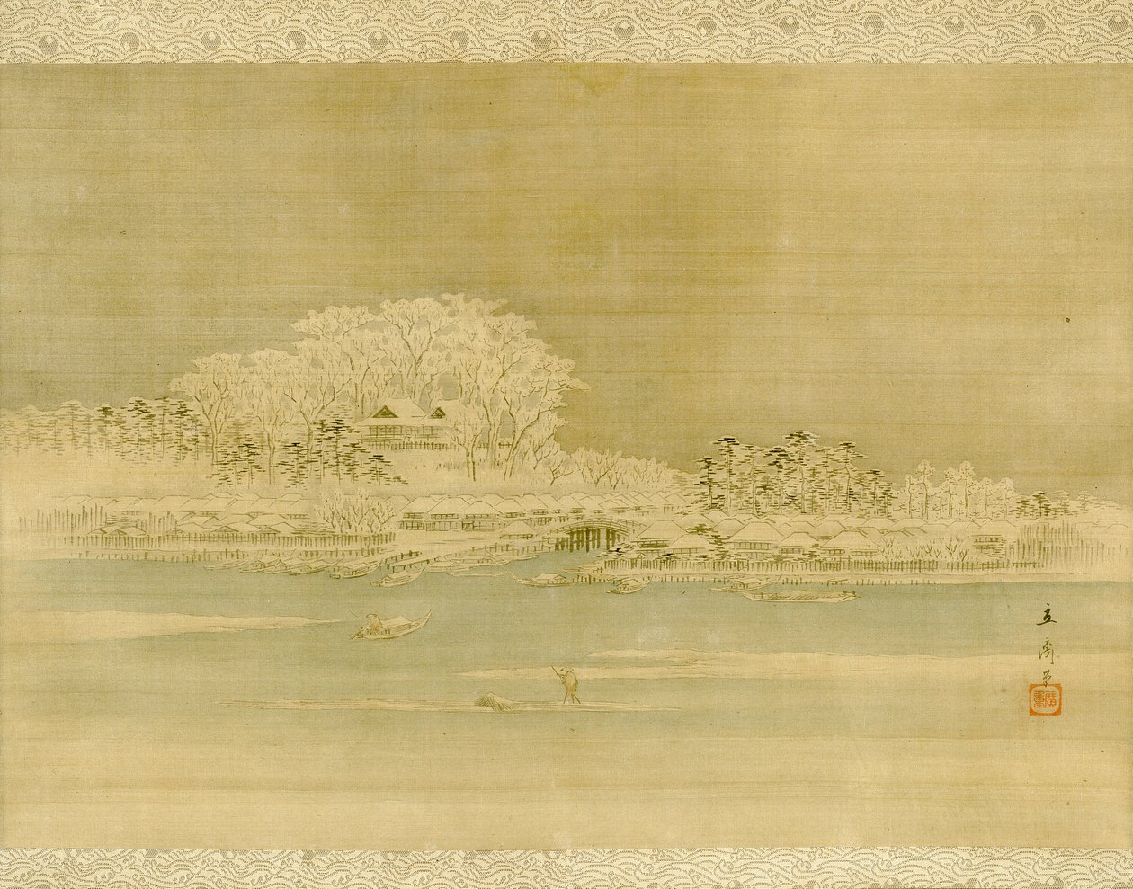 Rive Sumida alkotó: Utagawa Hiroshige