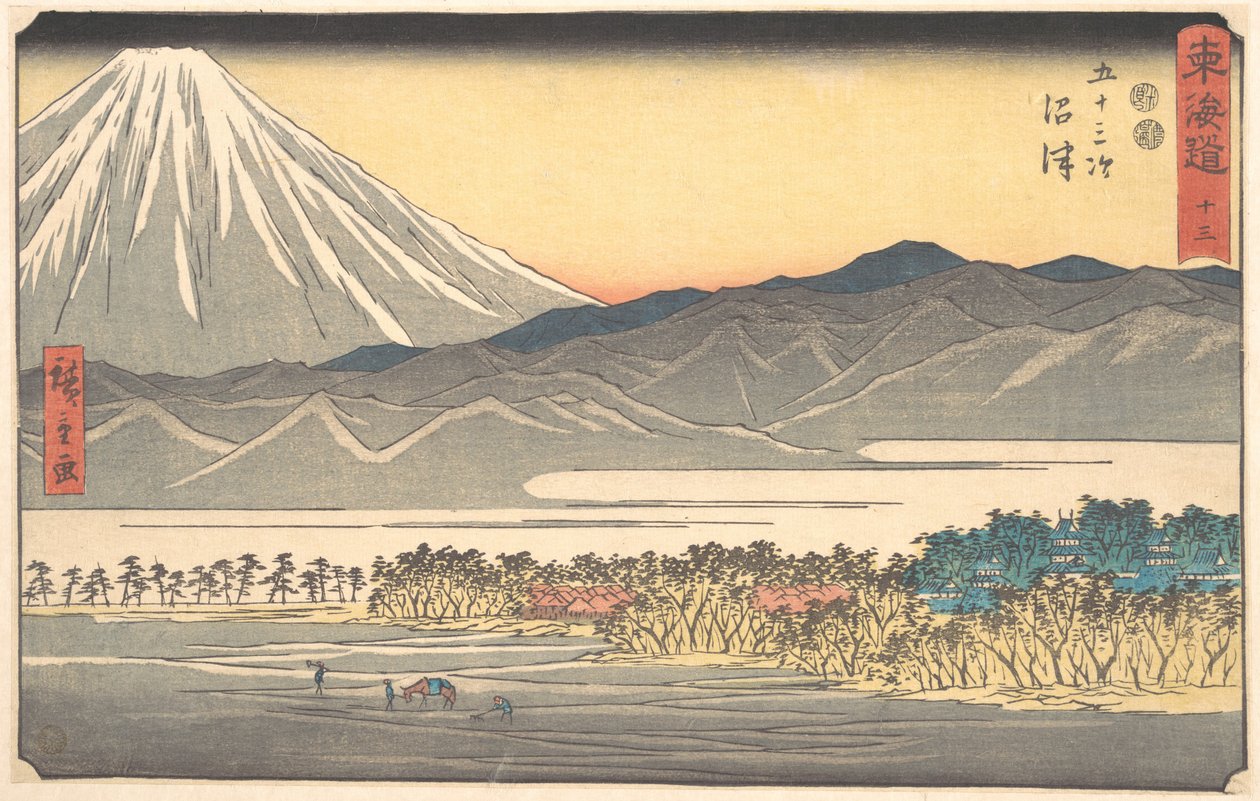 Numazu alkotó: Utagawa Hiroshige