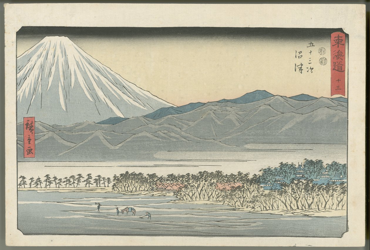 Numazu alkotó: Utagawa Hiroshige