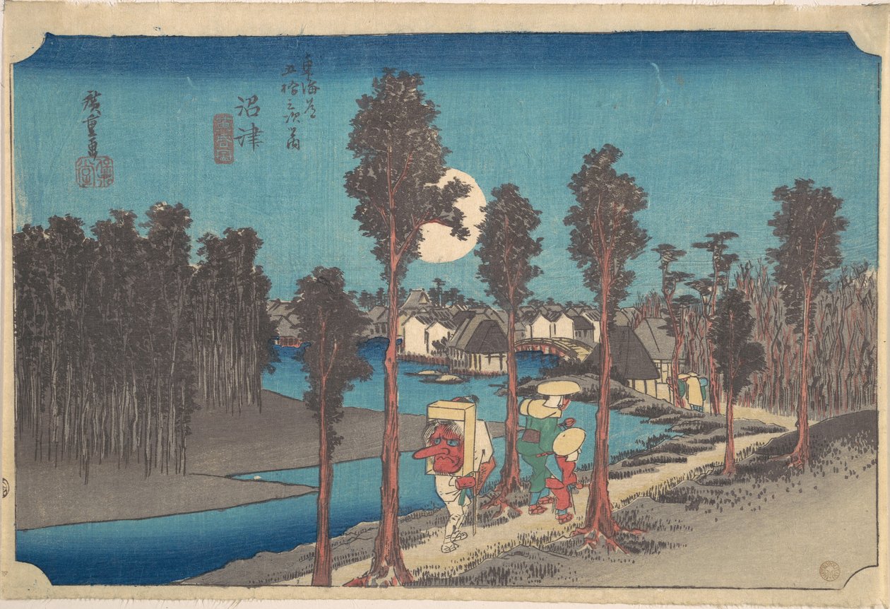 Numazu Ki Kure alkotó: Utagawa Hiroshige