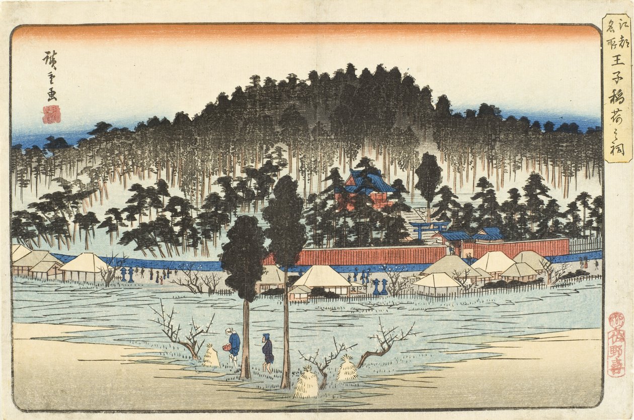 Ōji Inari szentély alkotó: Utagawa Hiroshige