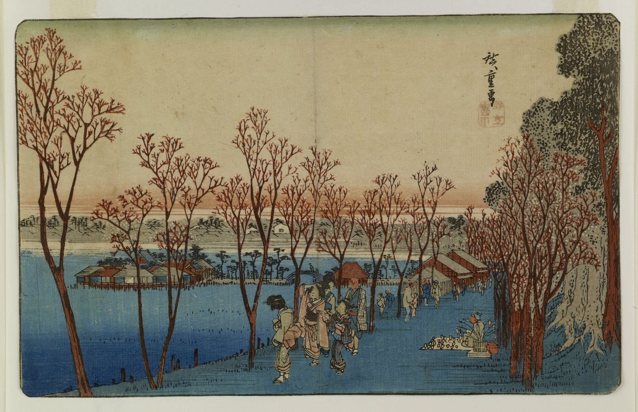 A Sinobazu-tó Uenóban alkotó: Utagawa Hiroshige