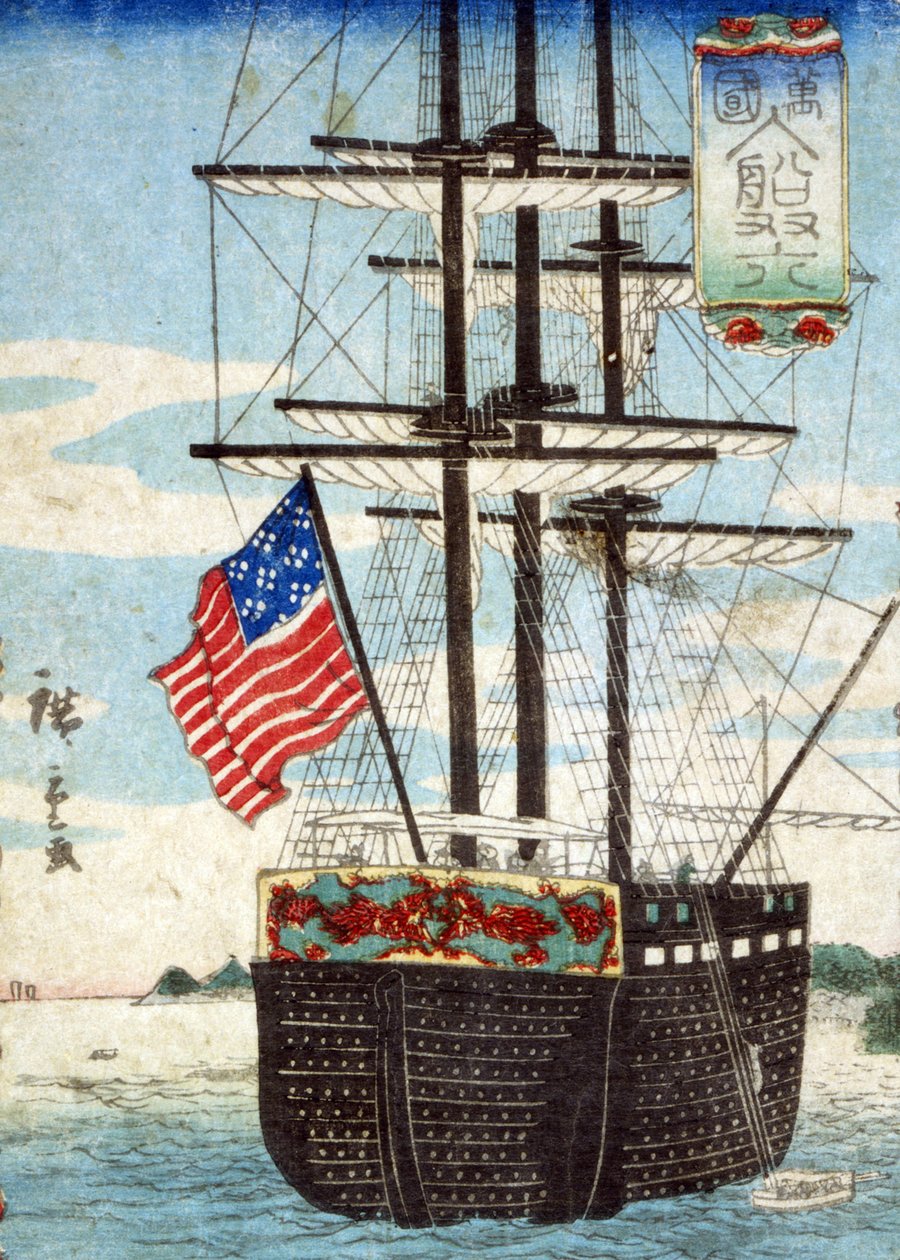 Például g shin PS kin g at po RT, (Bangkok győztes sugoroku), 1860 alkotó: Utagawa II Hiroshige