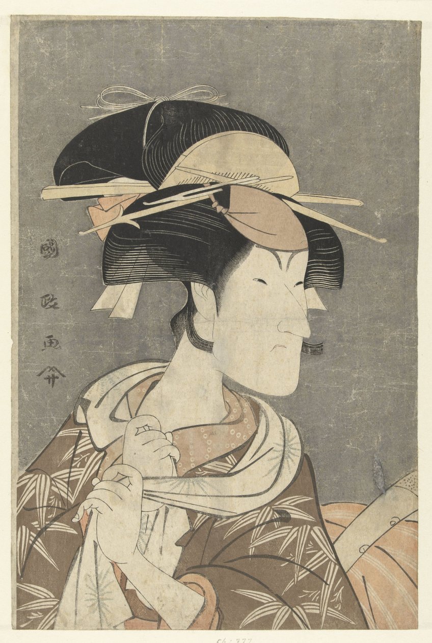 Tepo RT Ret Van Nakayama Tomi Saburo része alkotó: Utagawa Kunimasa