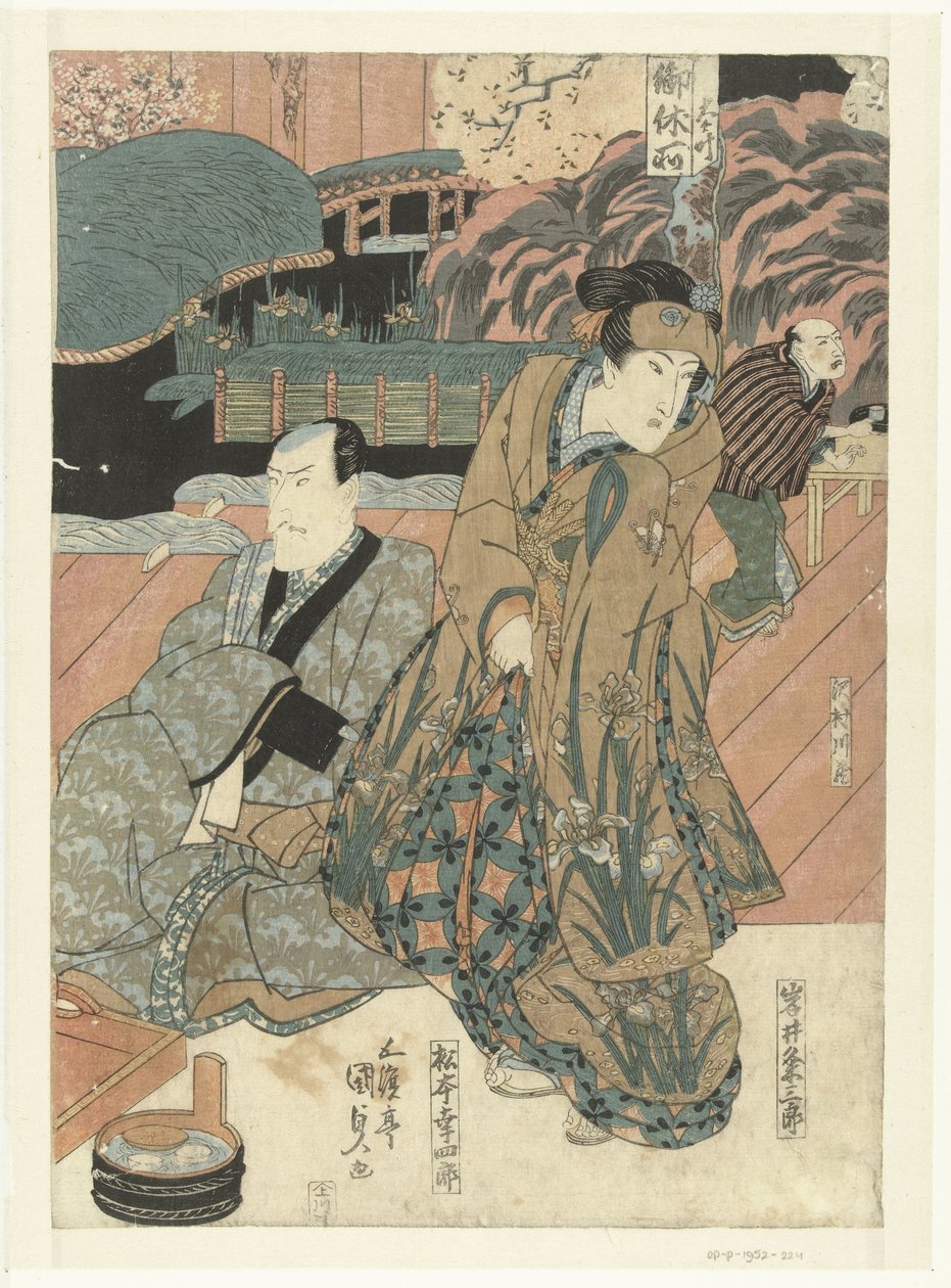 Színészek a színpadon alkotó: Utagawa Kunisada (I)