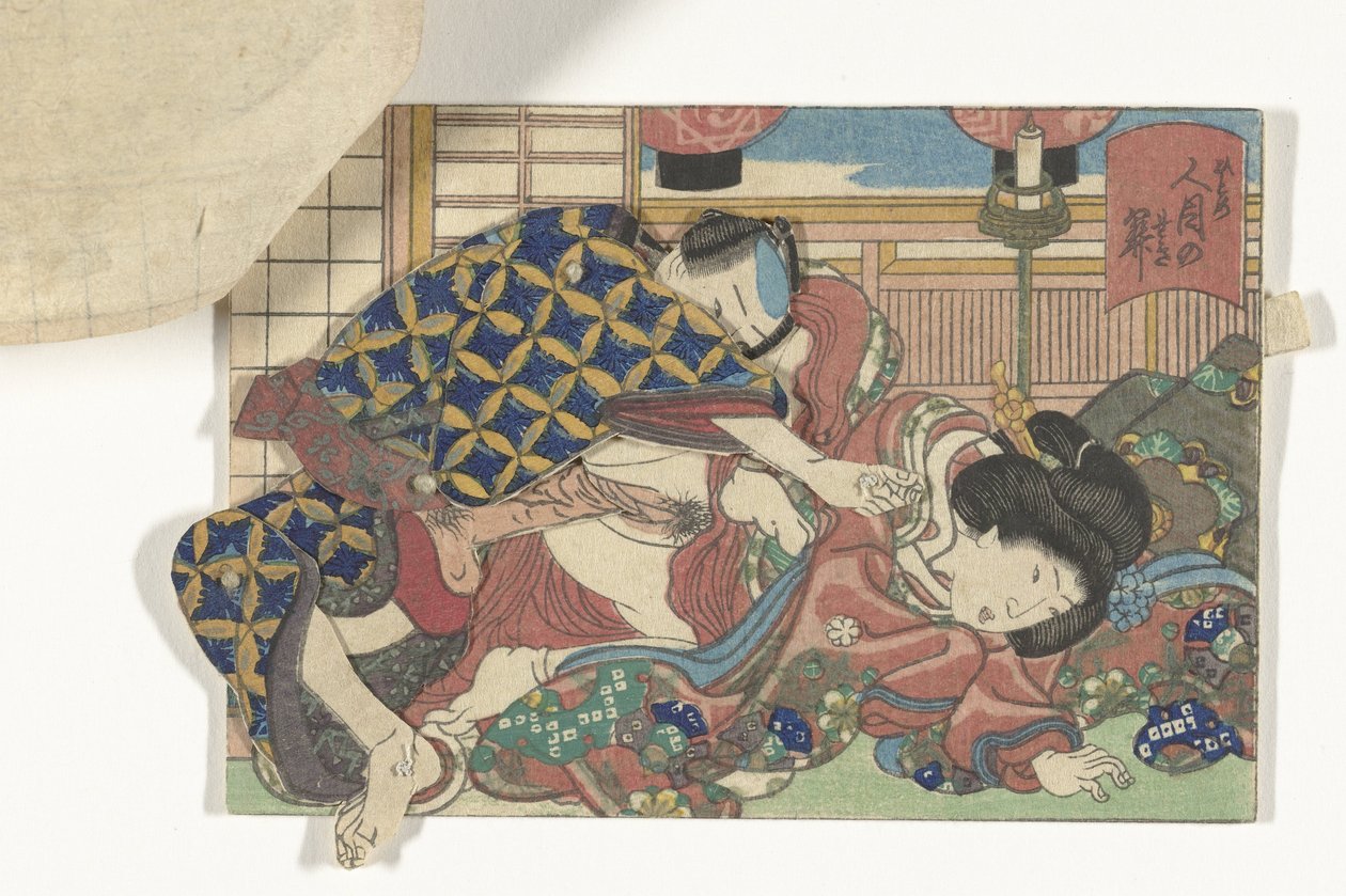 Mozgatható erotikus nyomat alkotó: Utagawa Kunisada (I)