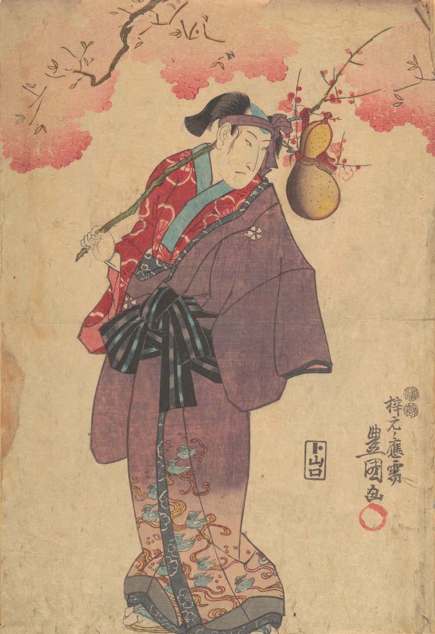 Nyomtatás, 19. század., 19. század. alkotó: Utagawa Kunisada