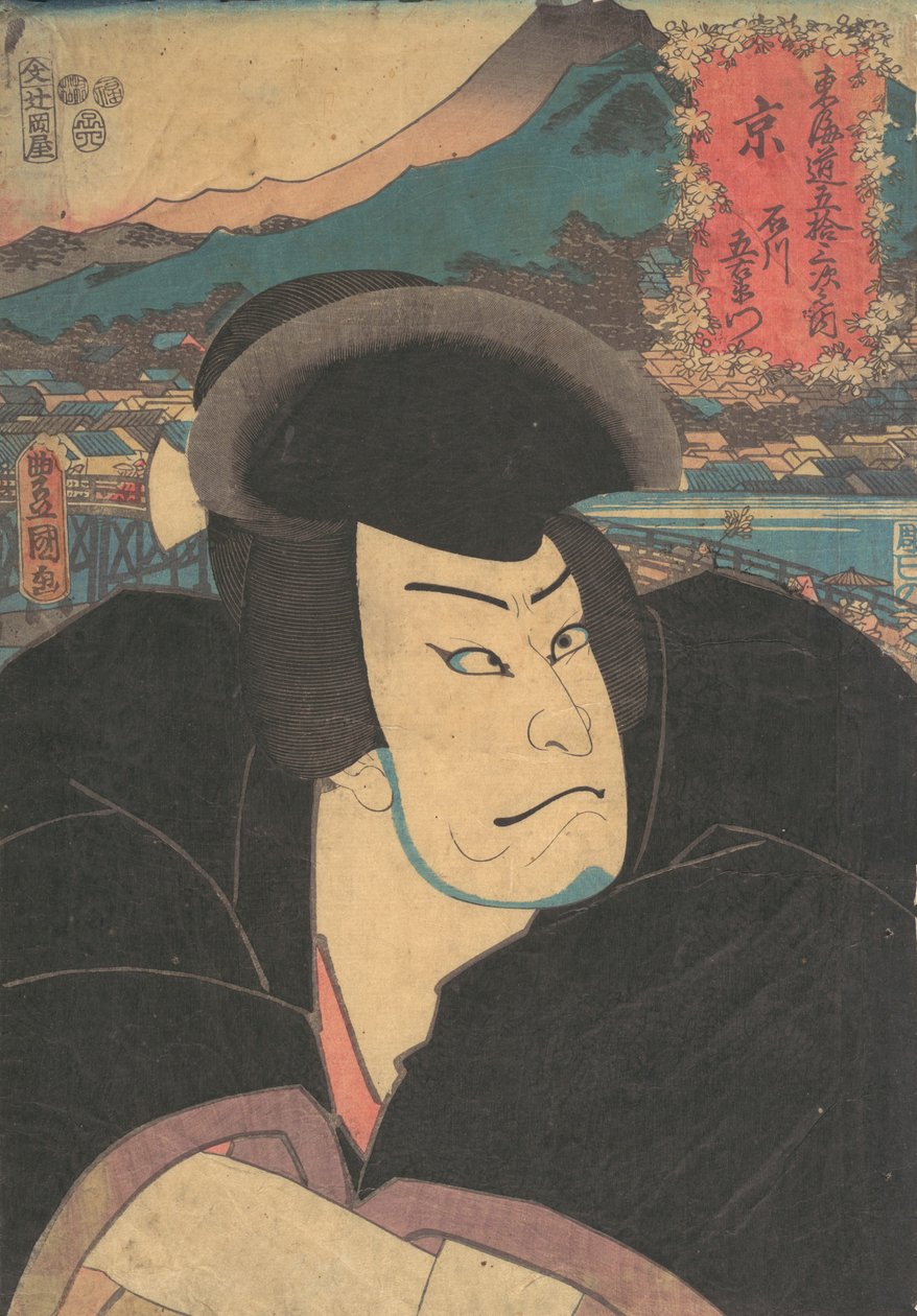 Nyomtatás, 19. század., 19. század. alkotó: Utagawa Kunisada