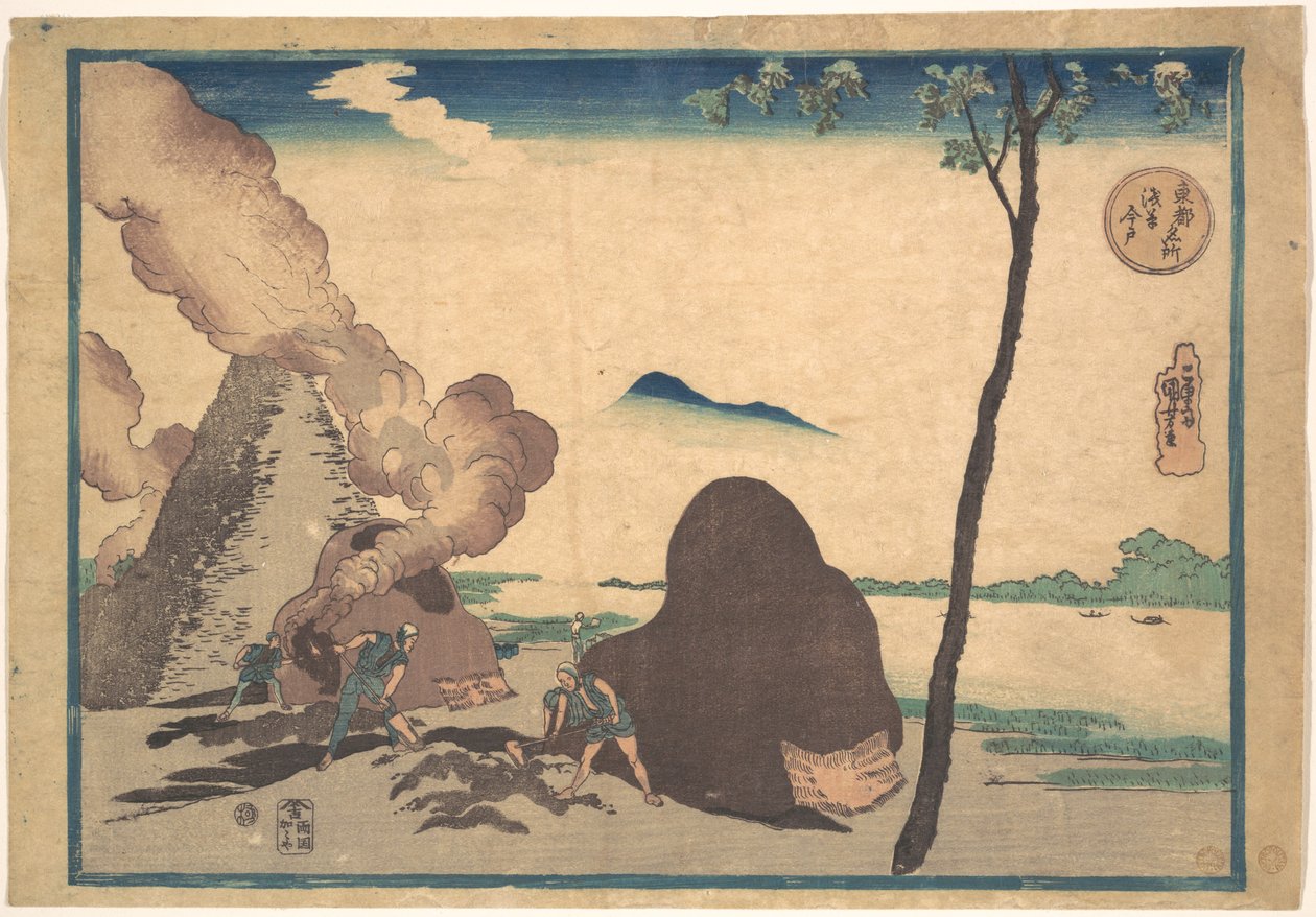 Aszakusza Imado alkotó: Utagawa Kuniyoshi
