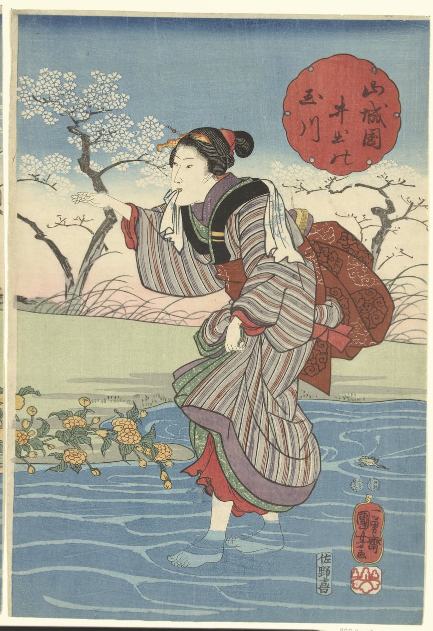 Doktor Tama Rivier, Robin Shie Yamashiro Tama folyó a Yamashiro Nemzeti Egészségügyi Központban (Blood Sound Obje CT) alkotó: Utagawa Kuniyoshi