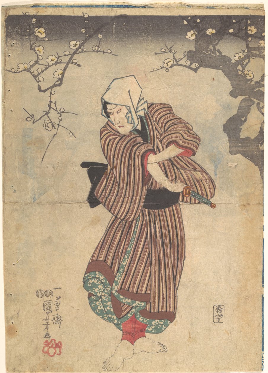 Nyomtatás alkotó: Utagawa Kuniyoshi