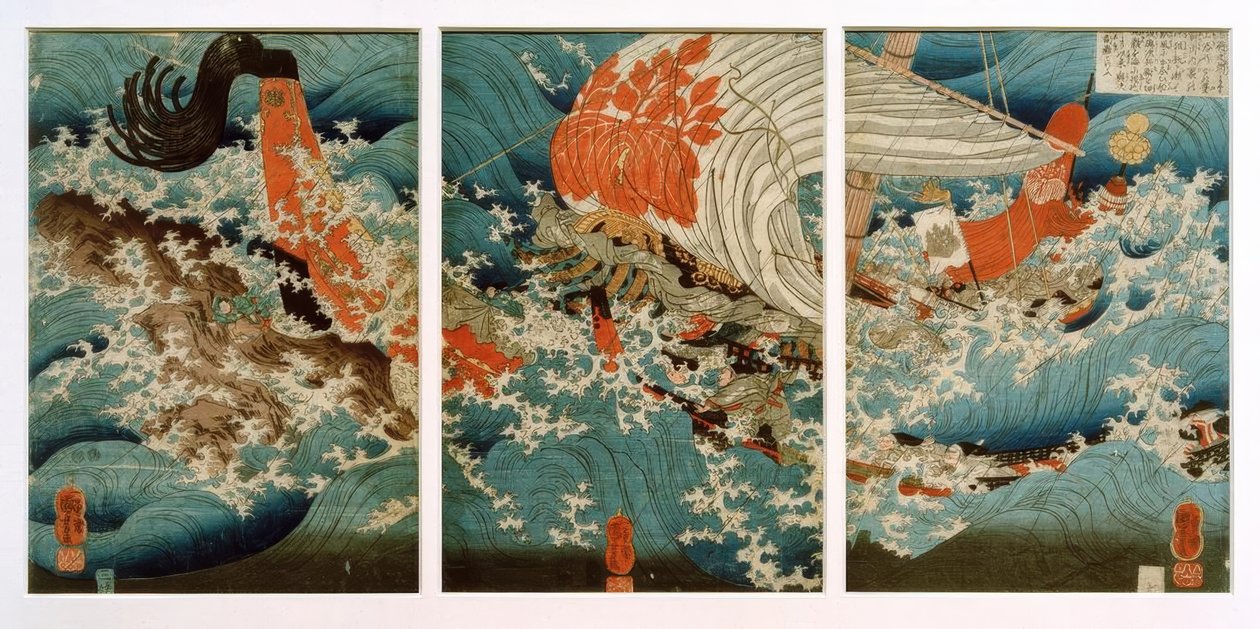 Yojibei áldozata alkotó: Utagawa Kuniyoshi