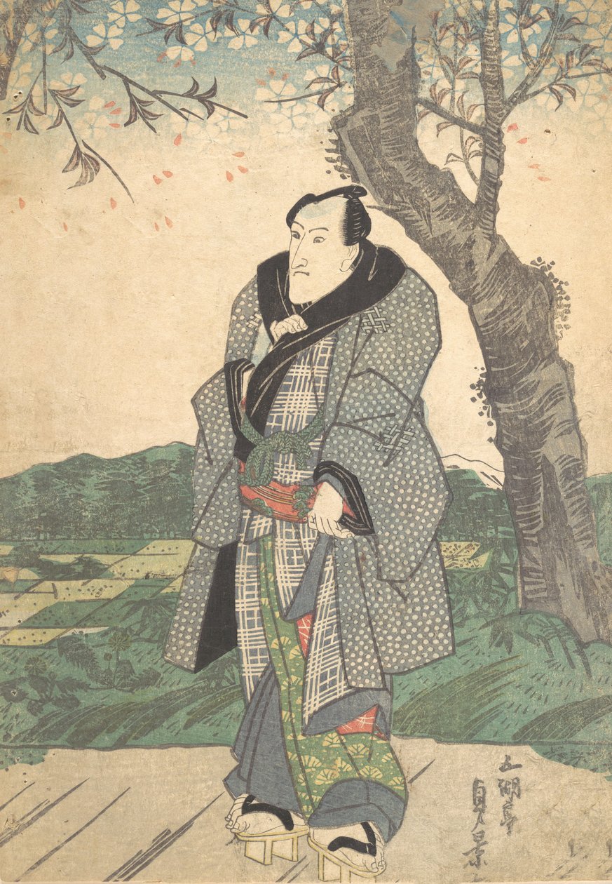 Nyomtatás, 19. század. alkotó: Utagawa Sadakage