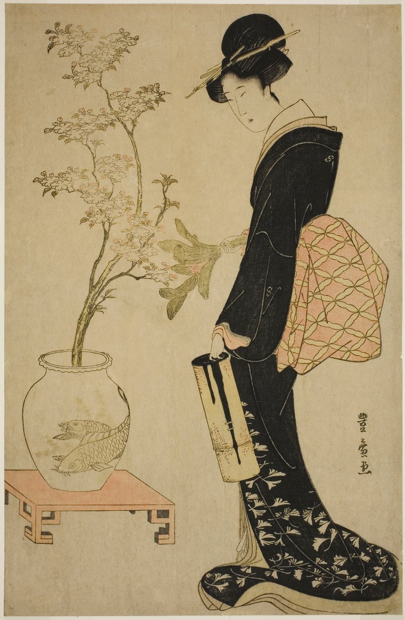Ikebana megtekintése alkotó: Utagawa Toyohiro