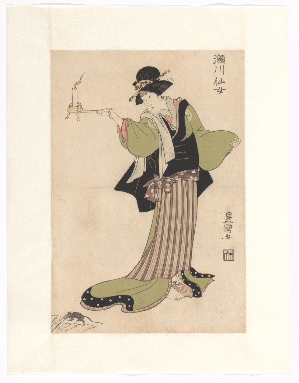 Masaoka Segawa alkotó: Utagawa Toyokuni (I)