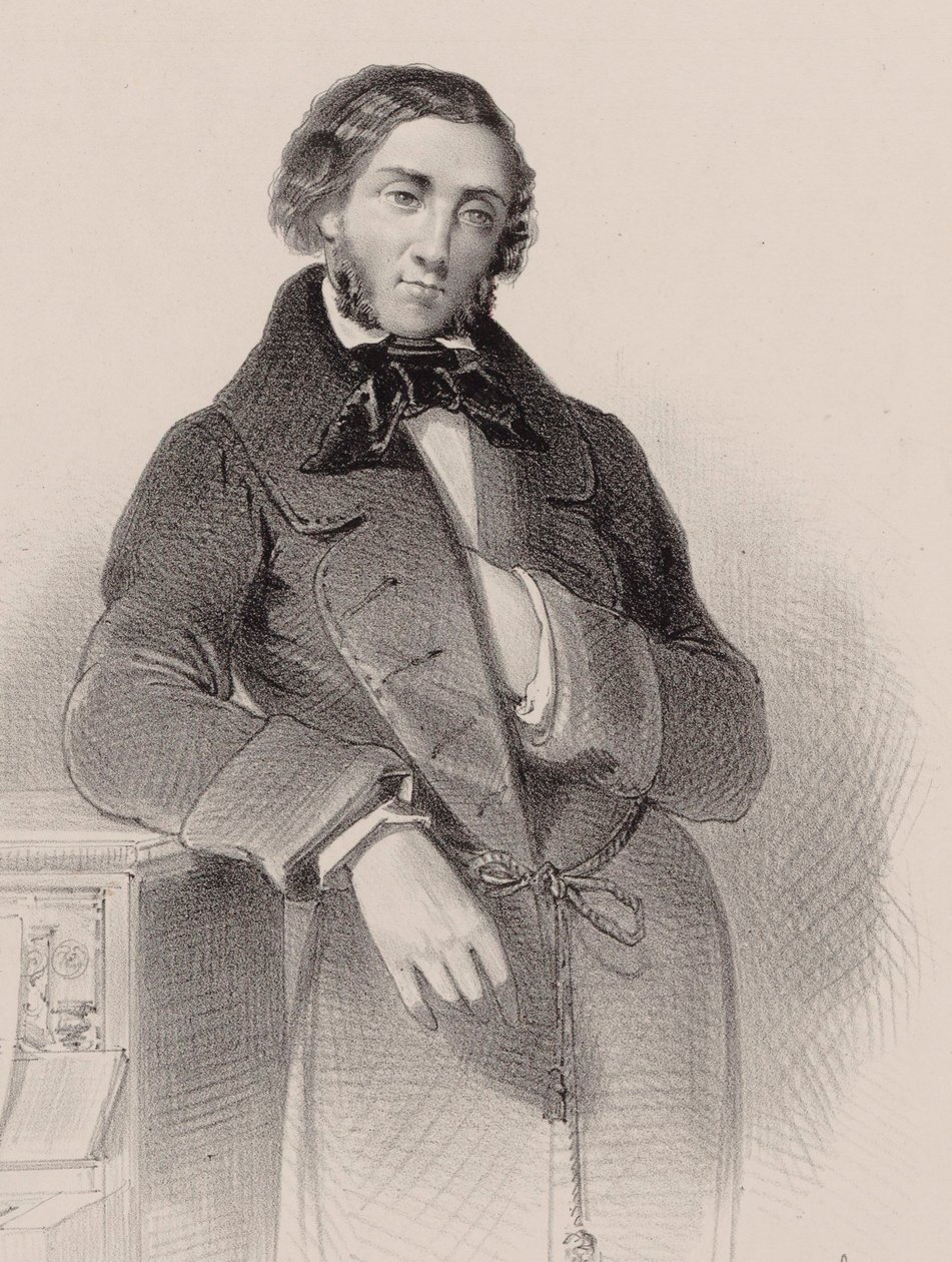 Felix Mendelssohn Bartholdy zongoraművész és zeneszerző portréja 1809-1847. alkotó: V. Guillet
