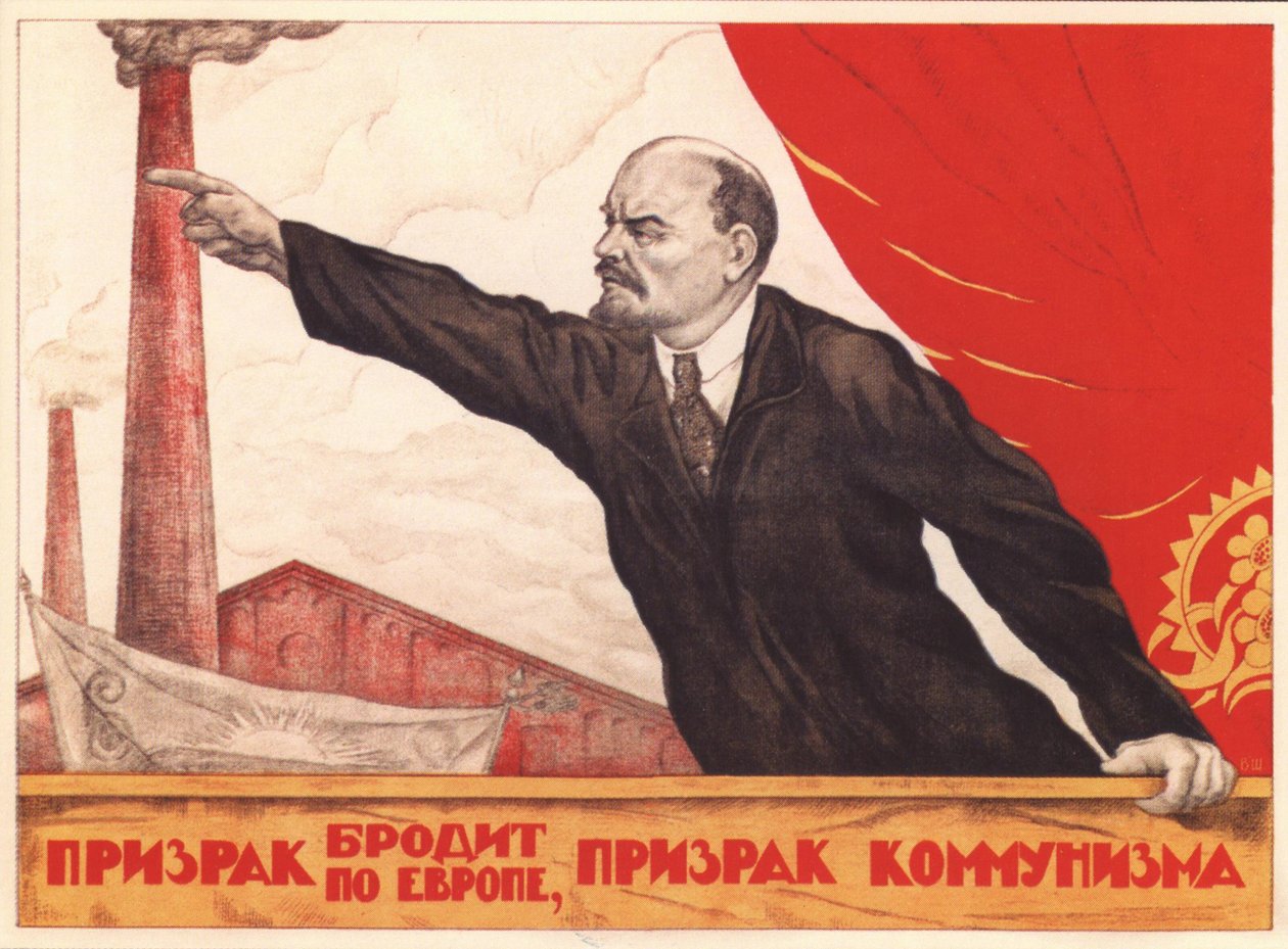 Egy kísértet kísérti Európát – a kommunizmus kísértete alkotó: V. Shcherbakov