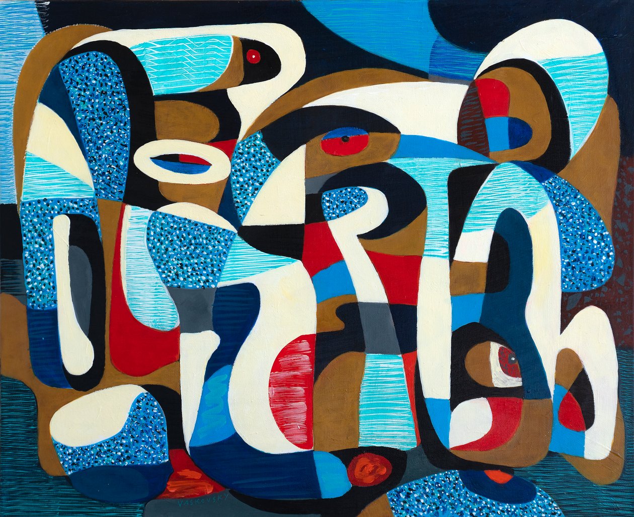 Bird Dream, 2019 (akril, vászon) alkotó: Vadym Vaskovsky