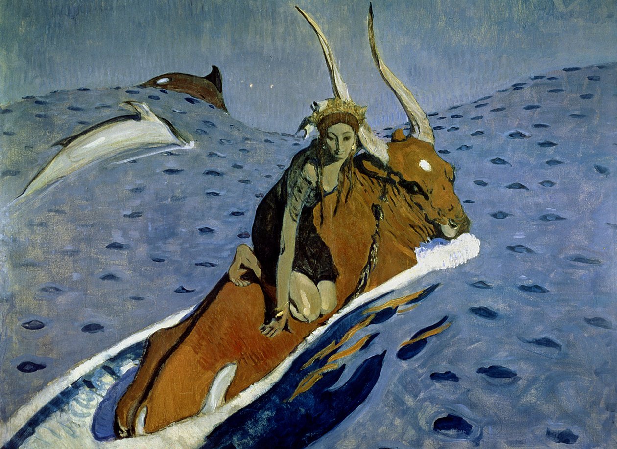 Európa megerőszakolása, 1910 alkotó: Valentin Aleksandrovich Serov