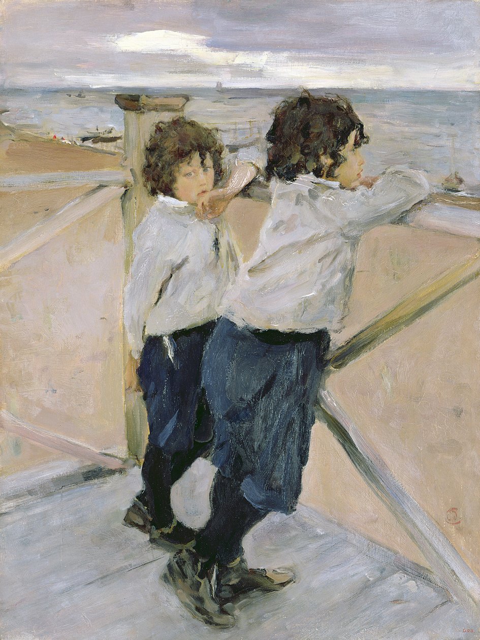 Két fiú, 1899 alkotó: Valentin Aleksandrovich Serov