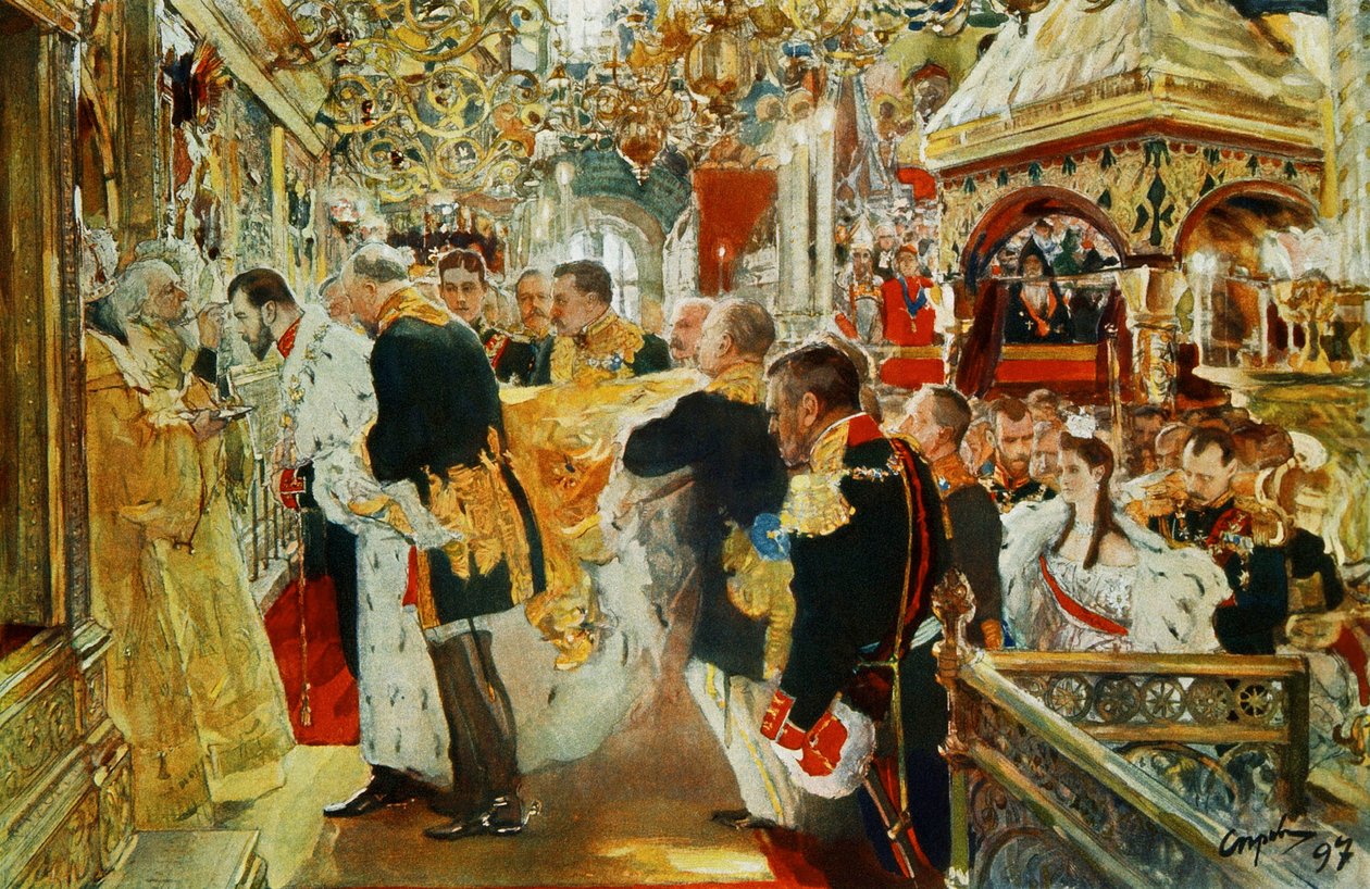 Емперор Николай Александрович alkotó: Valentin Aleksandrovich Serov