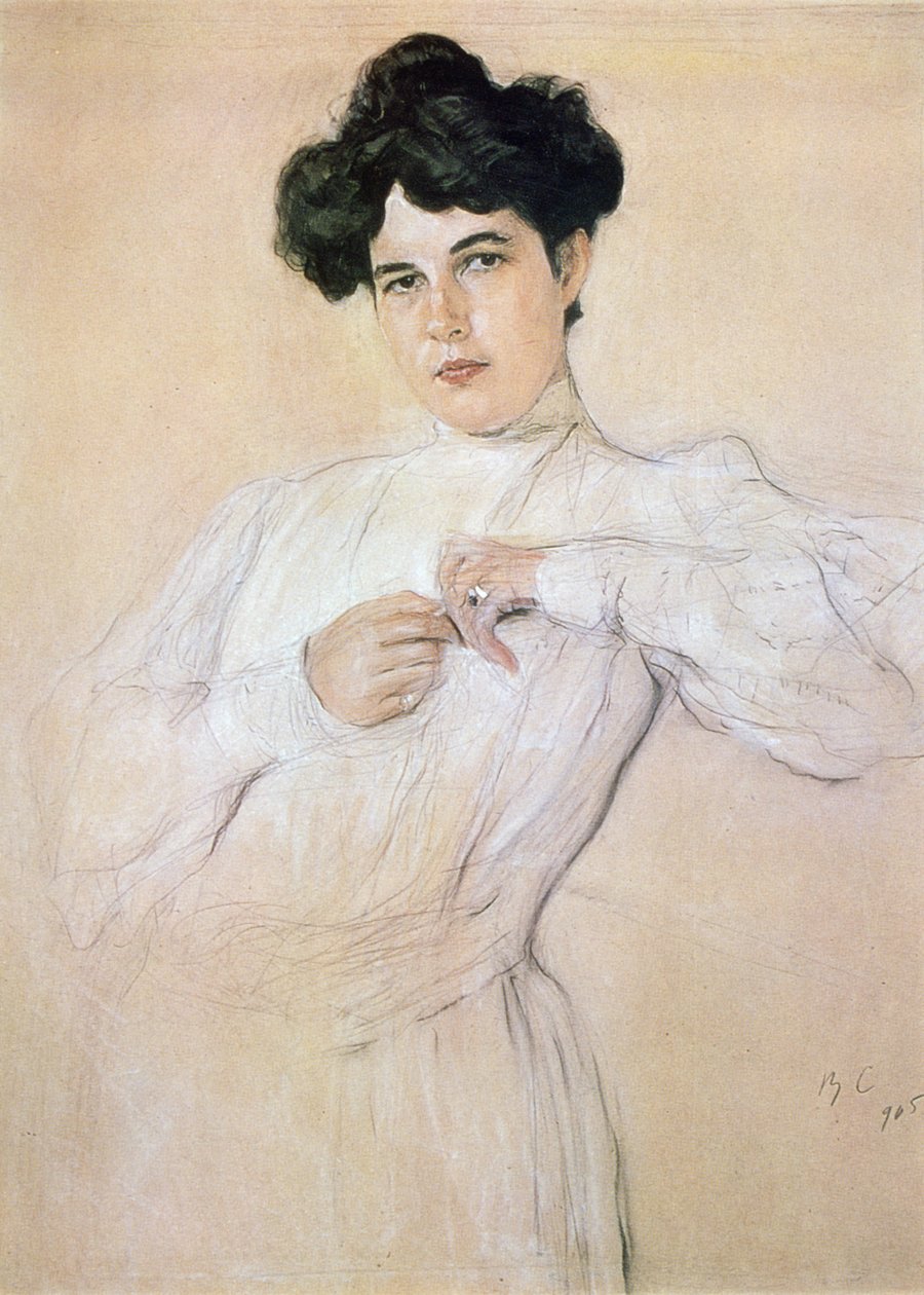 Maria Pavlovna Botkina alkotó: Valentin Aleksandrovich Serov