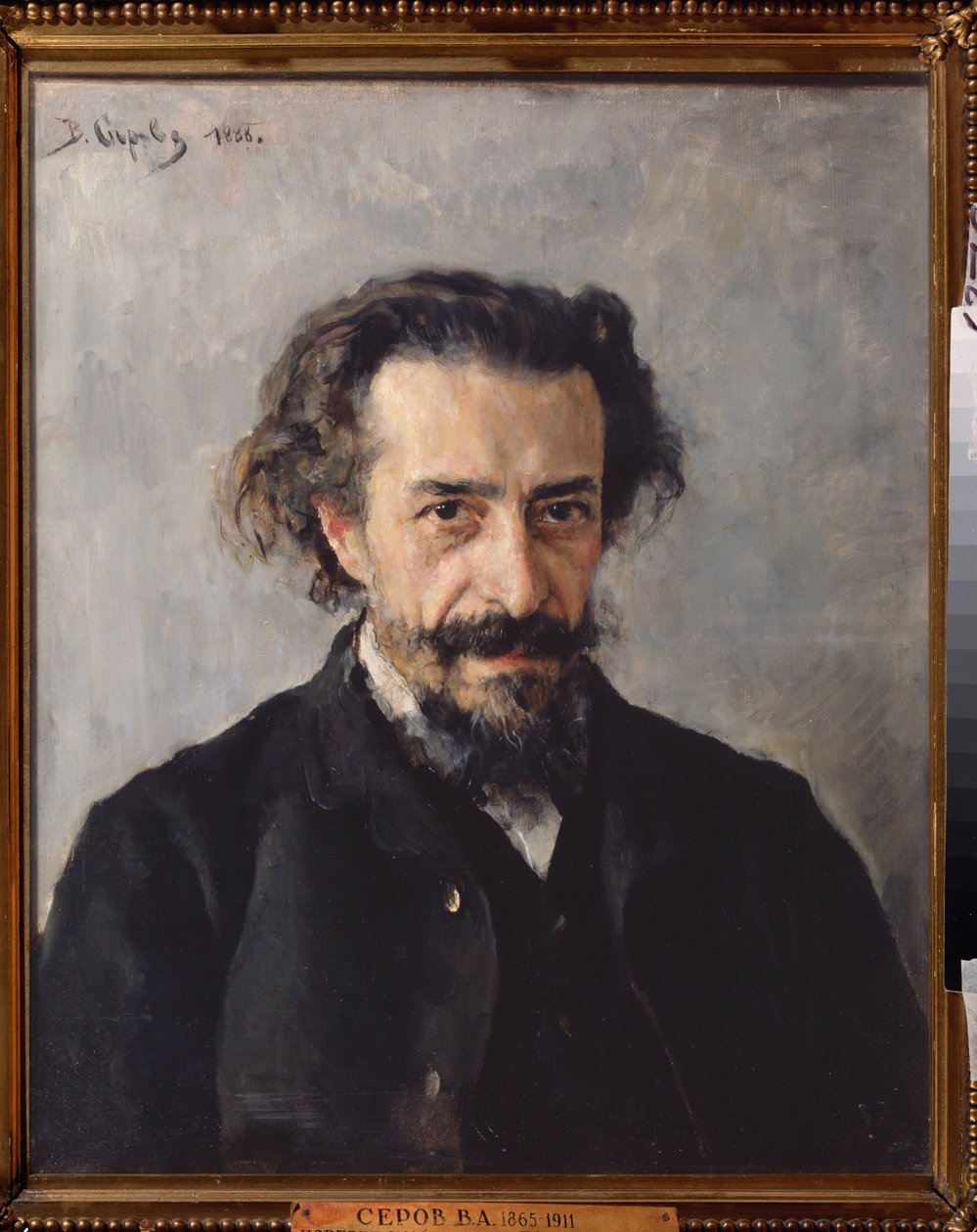 Pavel Ivanovics Blaramberg (1841-1908) zeneszerző portréja. Valentin Alekszandrovics Szerov (1865-1911) festménye, olaj, vászon alkotó: Valentin Aleksandrovich Serov