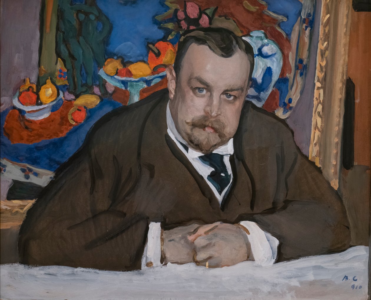 Ivan Abramovics Morozov portréja alkotó: Valentin Aleksandrovich Serov