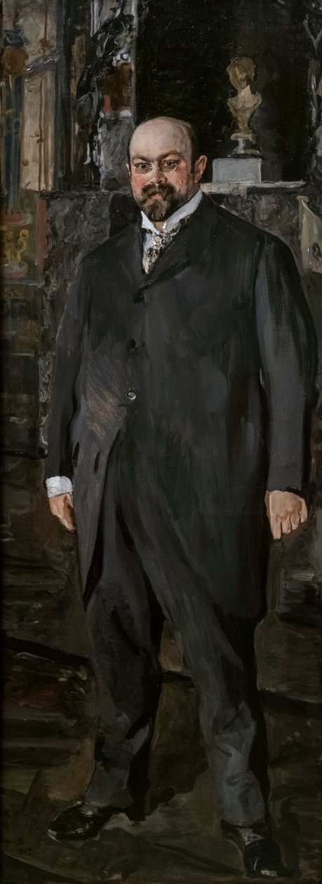 Mihail Abramovics Morozov portréja alkotó: Valentin Aleksandrovich Serov